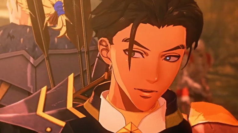 FE Three Hopes Claude sideways look