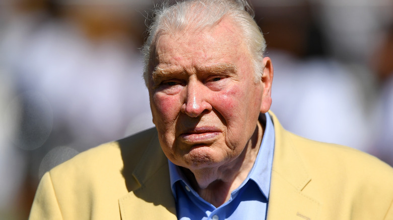 John Madden in Hall of Fame jacket