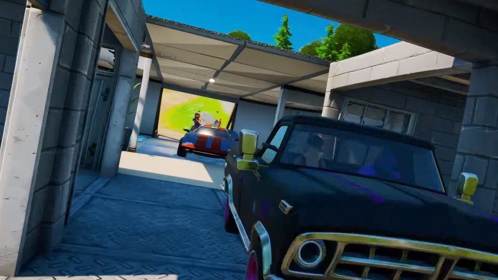 fortnite, epic games, battle royale, chapter 2, season 3, cars, vehicles, how, work, gas, drive, any