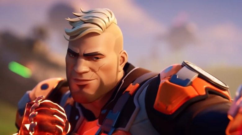 Fortnite Chapter 3 Season 2 blonde man mohawk