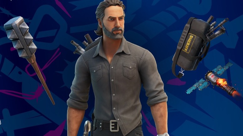 Rick Grimes Fortnite skin