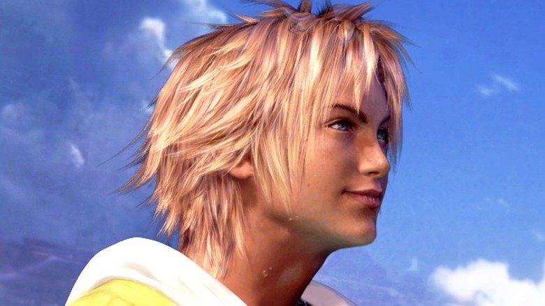 Tidus and blue sky