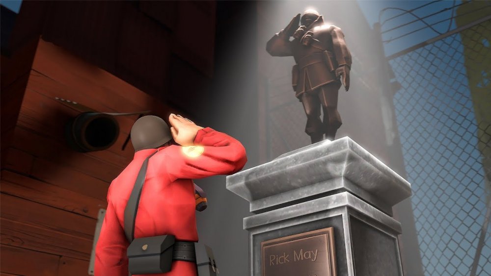 video game, character, died, perished, 2020, soldier, team fortress 2, tf2, steam, valve, rick may