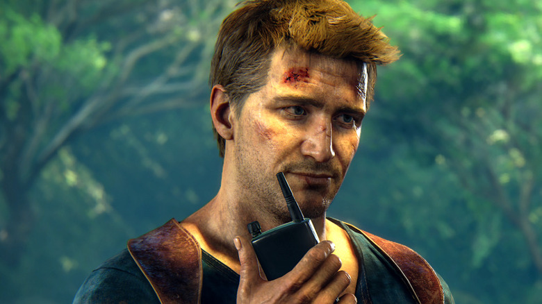 Nathan Drake beat up