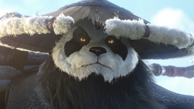 World of Warcraft Pandarian Warrior Broken Hat