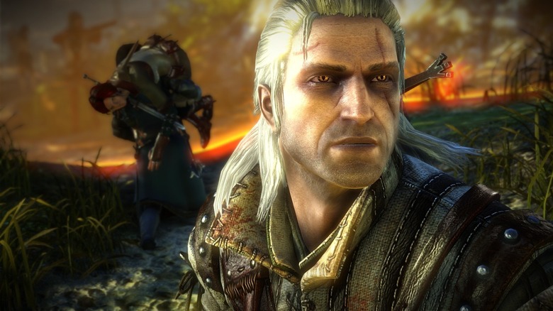Geralt side-eye