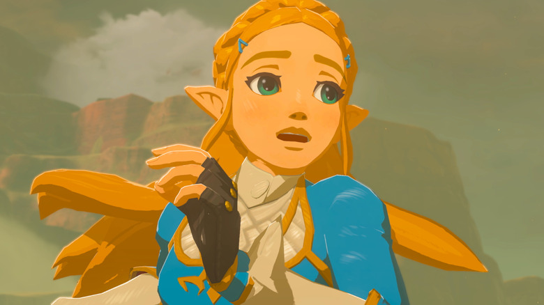 Princess Zelda in Zelda Breath of the Wild