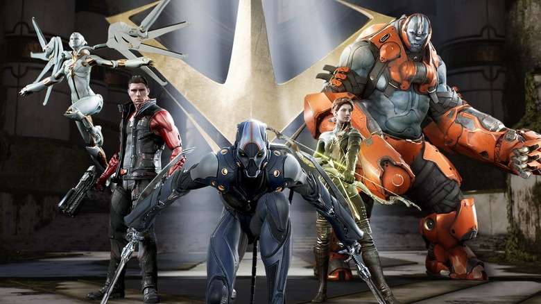 Paragon character lineup