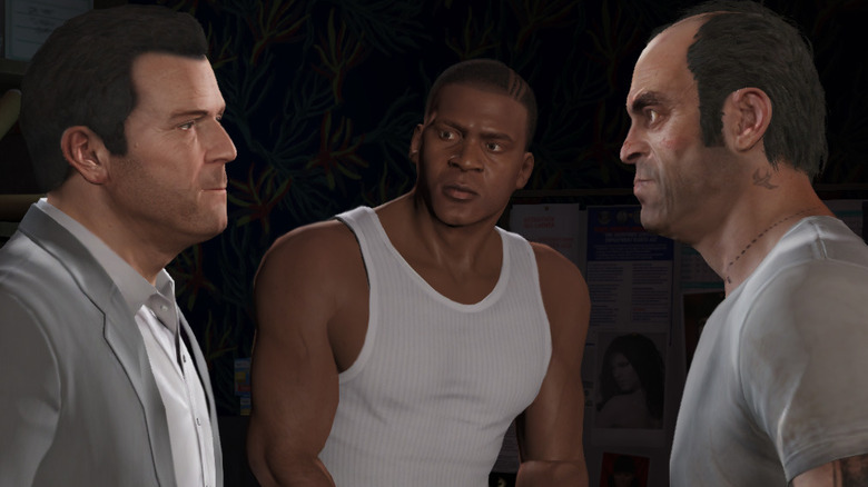GTA 5 Three Men discuss