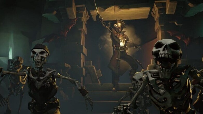 Sea of Thieves Skeleton Pirates