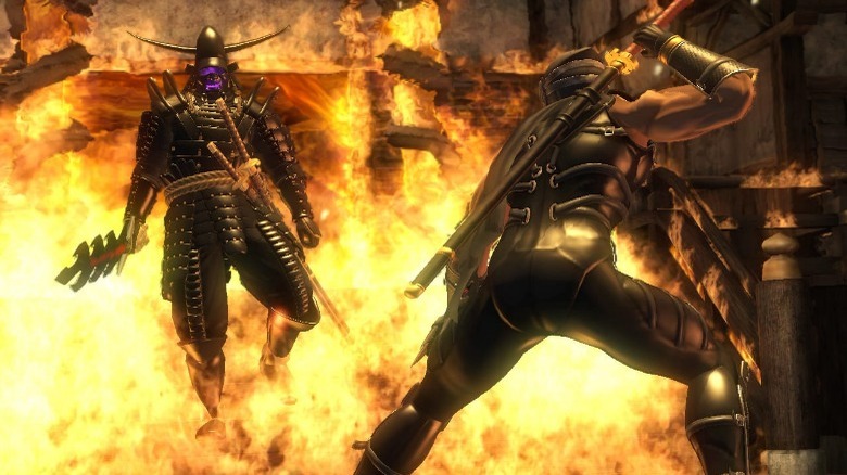 ninja gaiden fire samurai boss