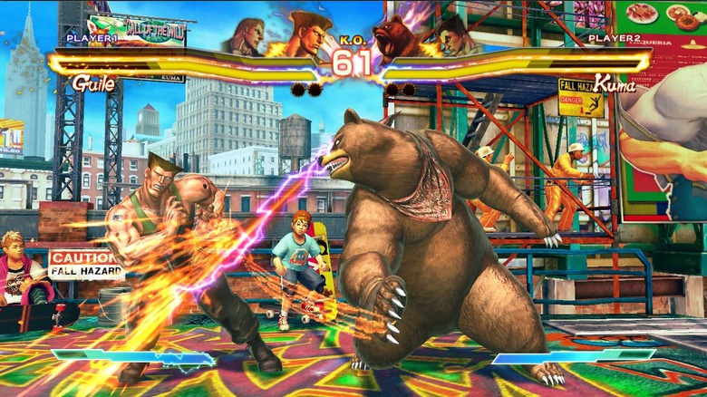 Bear in Street Fighter X Tekken