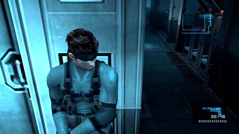 Snake in MGS2