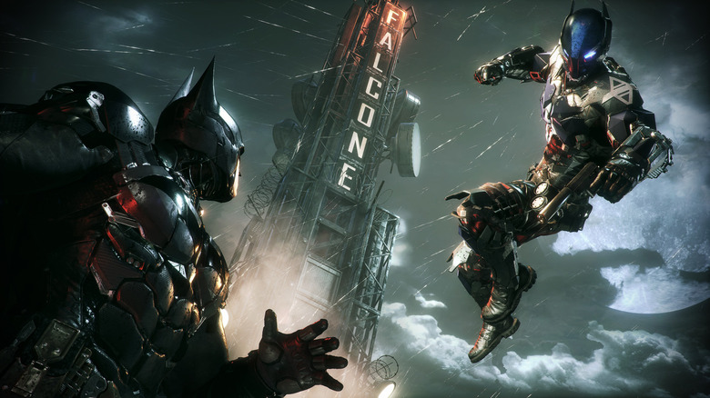 batman arkham knight leap fight