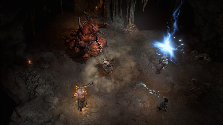 Diablo 4 multiplayer combat