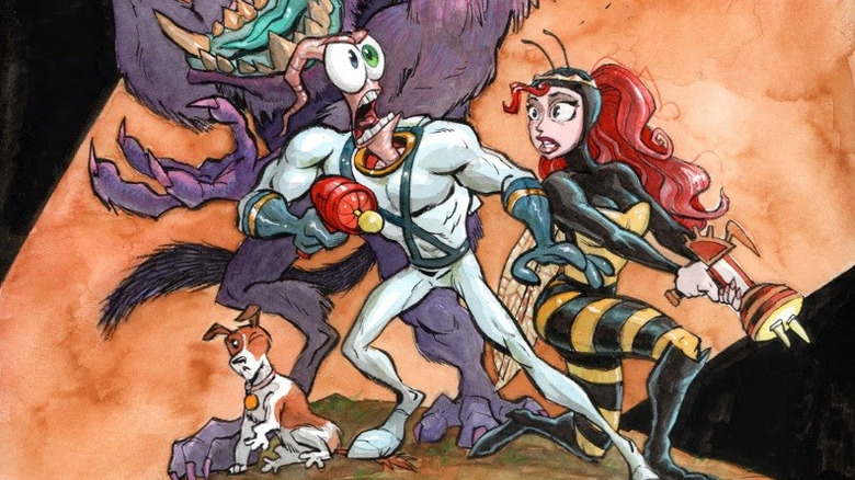 Earthworm Jim promo art