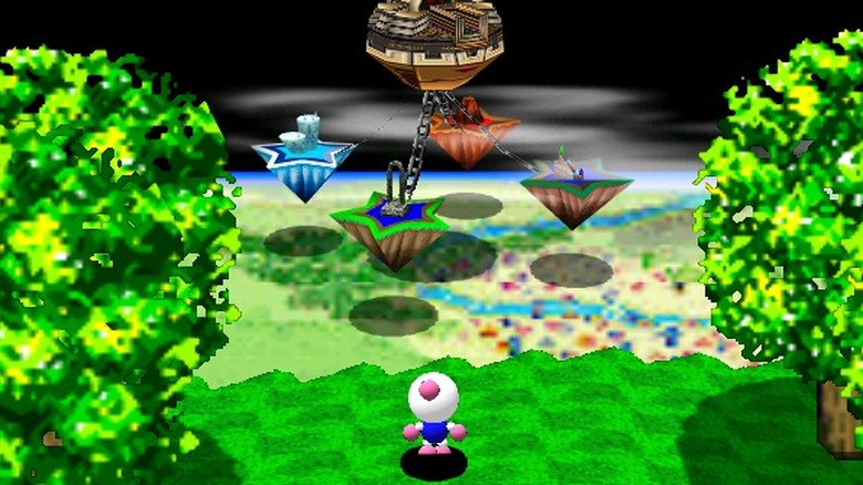 Bomberman 64 overworld