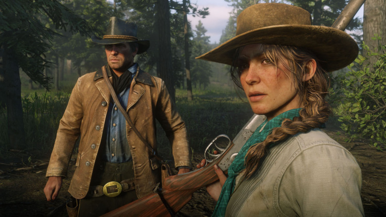 Arthur Morgan and Sadie