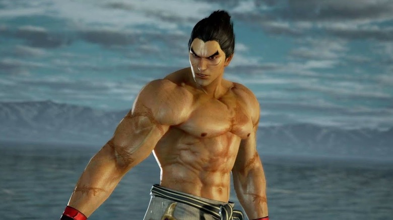 Kazuya shirt off