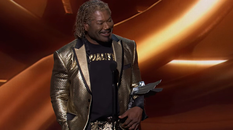Christopher Judge giving speech at 2022 Game Awards