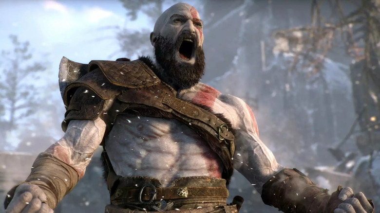 Kratos yelling