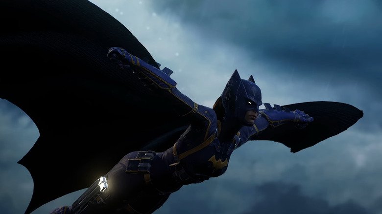 Batgirl gliding