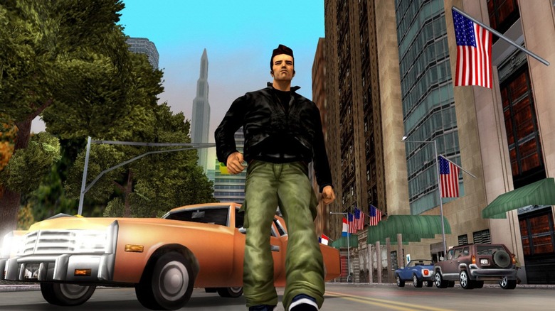 Grand Theft Auto Liberty City Taxi Walk