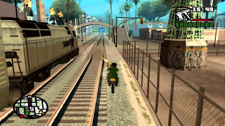 GTA San Andreas Wrong Side of the Tracks