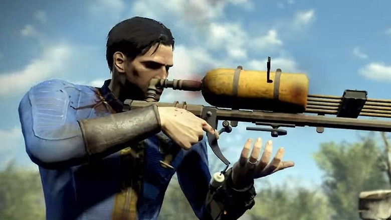 Fallout 4 cut harpoon gun