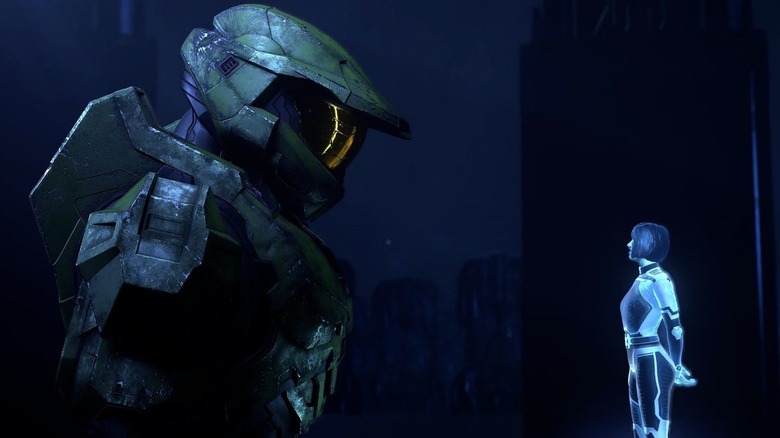 Halo Infinite Chief and new Cortana