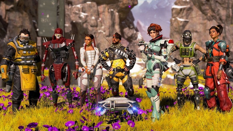 Apex Legends character lineup 