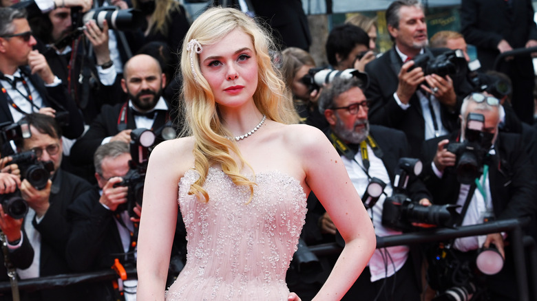 Elle Fanning at Cannes 