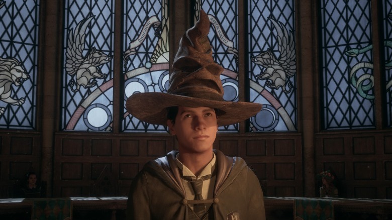 Hogwarts Legacy sorting hat
