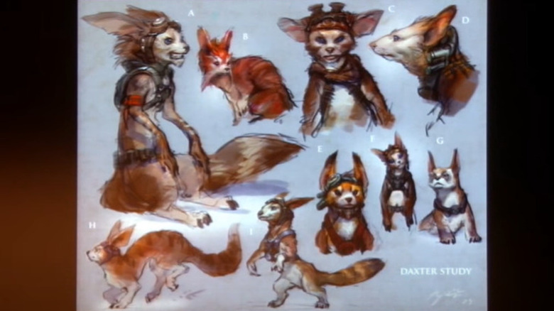 canned Daxter concept art