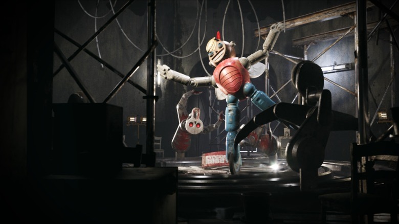 Atomic Heart abandoned animatronic