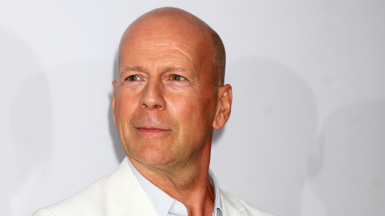 Bruce Willis at premiere