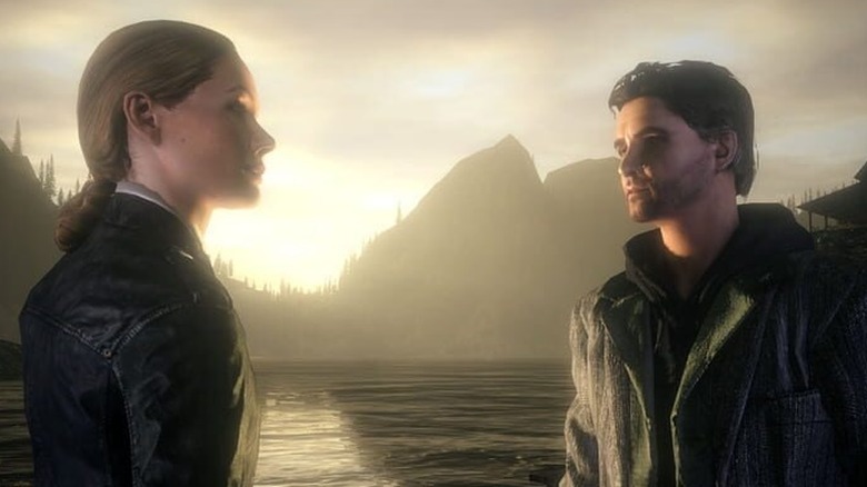 Alan Wake and his wife Alice