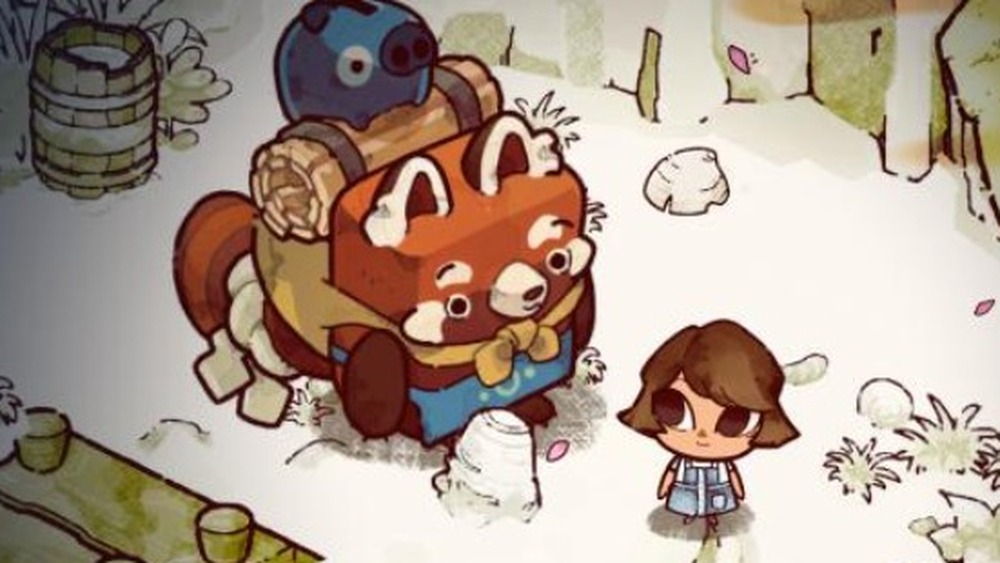 Panda and player character