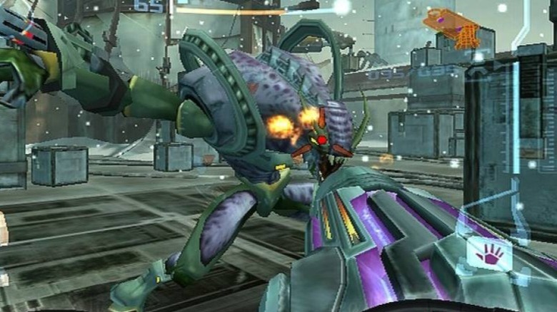 Metroid Prime FPS gameplay