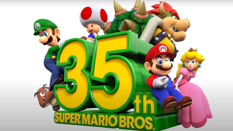 Mario anniversary logo