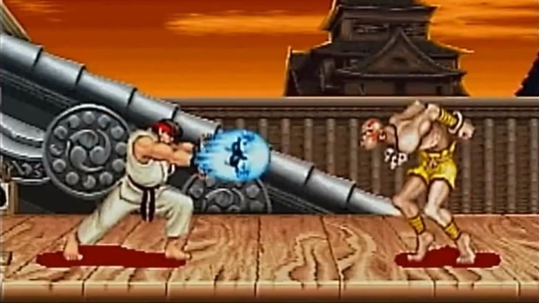 Street Fighter 2 Ryu gameplay