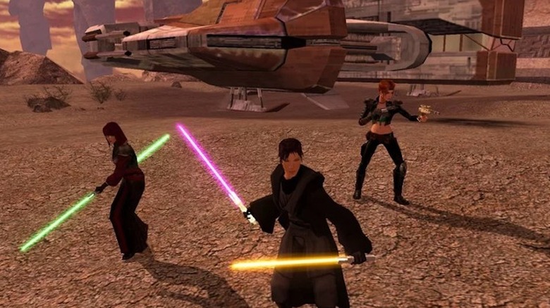 A screenshot from KOTOR