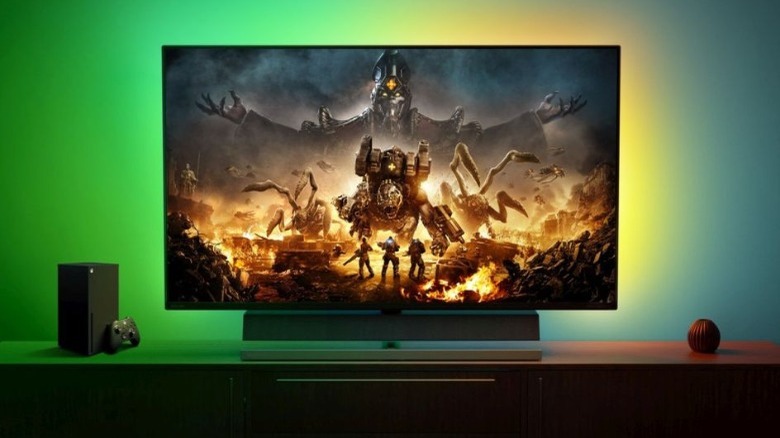 Xbox Series X and Phillips 4K TV