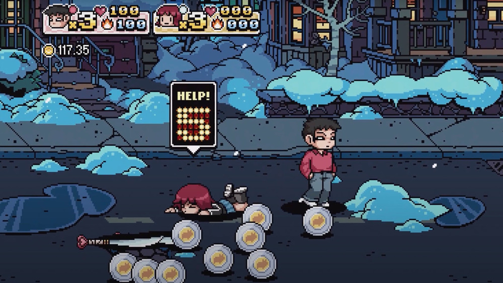 Scott Pilgrim game Noble Sacrifice cheat