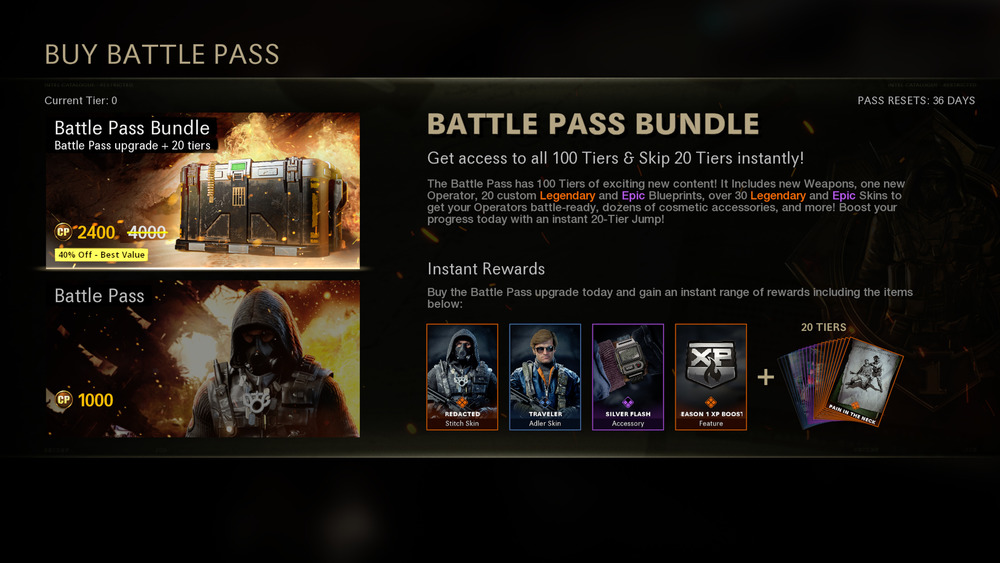 Call of Duty: Black Ops Cold War Battle Pass