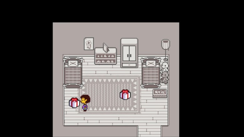 undertale real knife the locket room