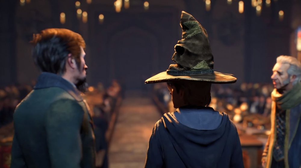 A still from the trailer for Hogwarts Legacy