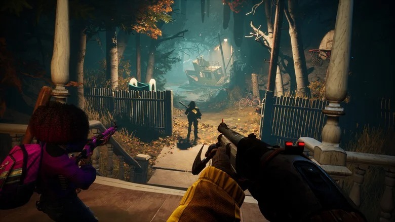 Players explore "Redfall" 