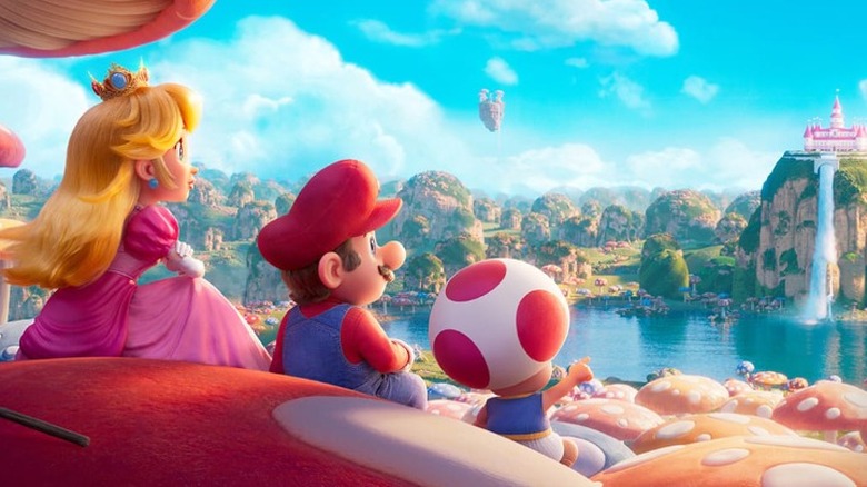 Super Mario Bros. Movie Mushroom kingdom