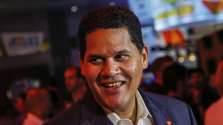 Reggie Fils Aime smiling